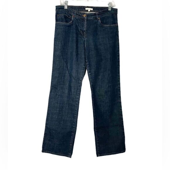 Eileen Fisher Straight Leg Jeans Size Small - Picture 1 of 8